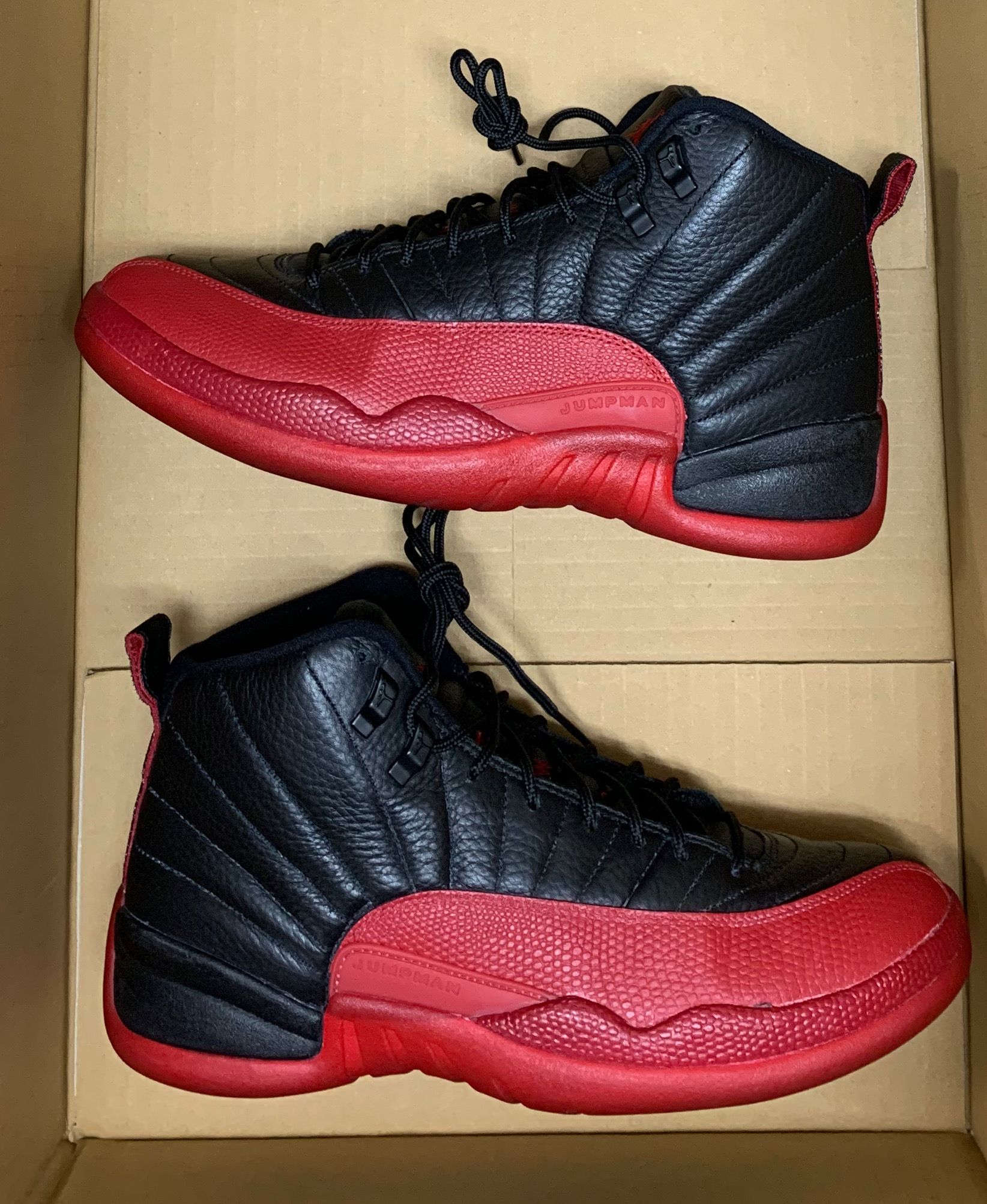 Nike Air Jordan 12 Retro "Flu Game/Black/Versity Red" (2016)