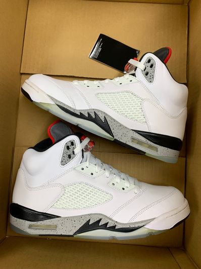 NIKE AIR JORDAN 5 RETRO "WHITE CET"