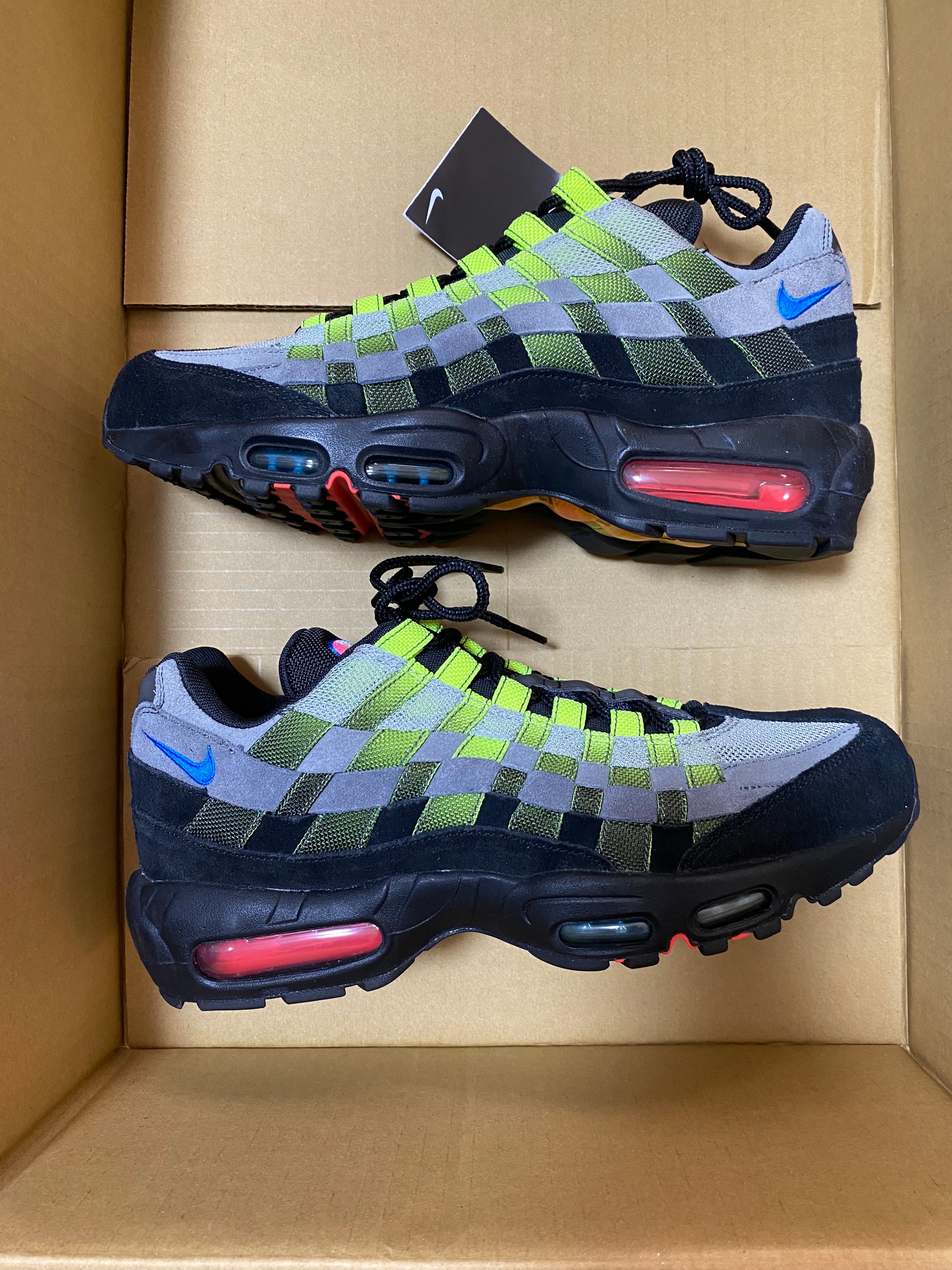 ナイキ エアマックス95 ウーブン "イエロー"