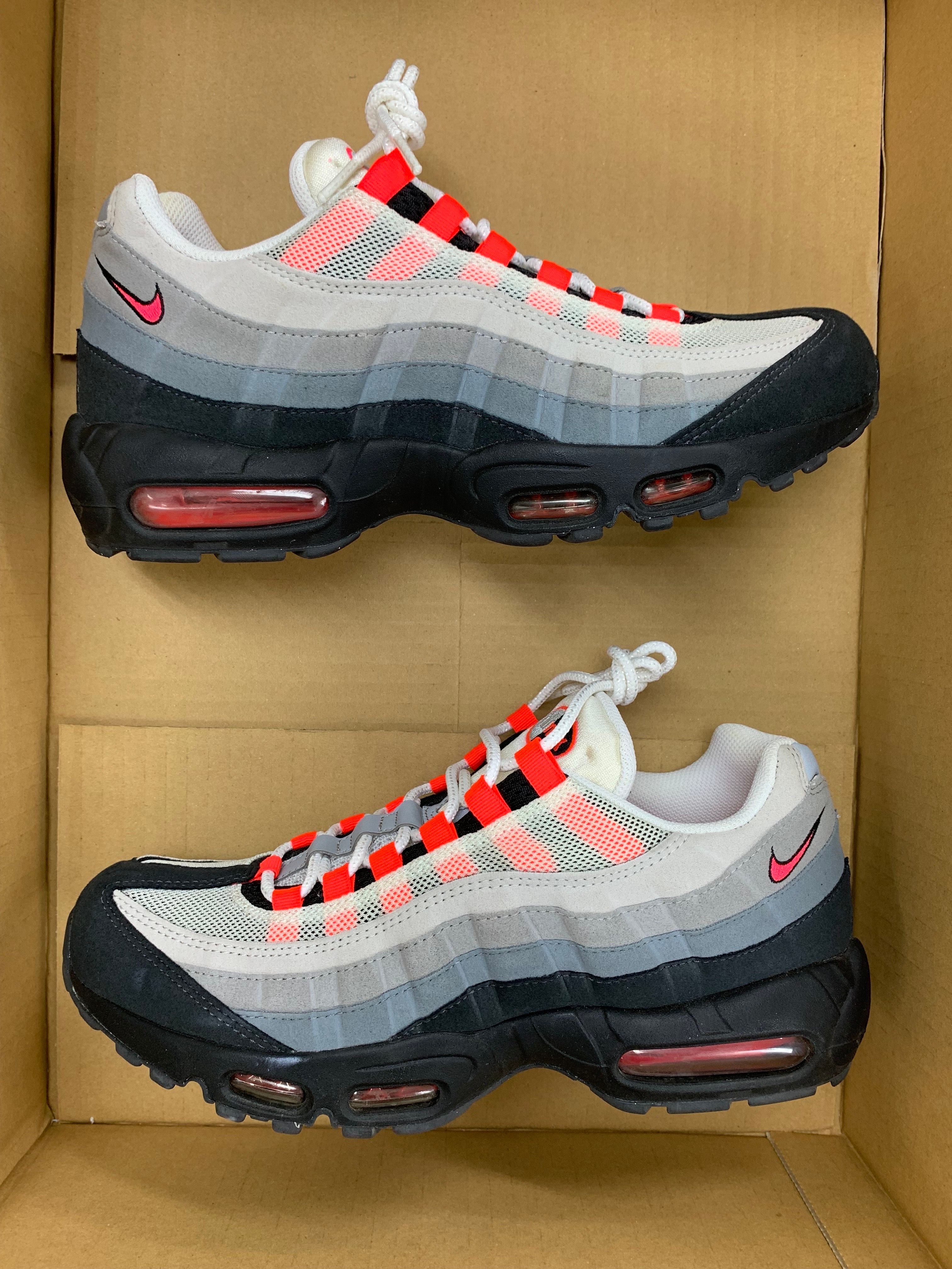 Nike Air Max 95 "White/Solar Red"