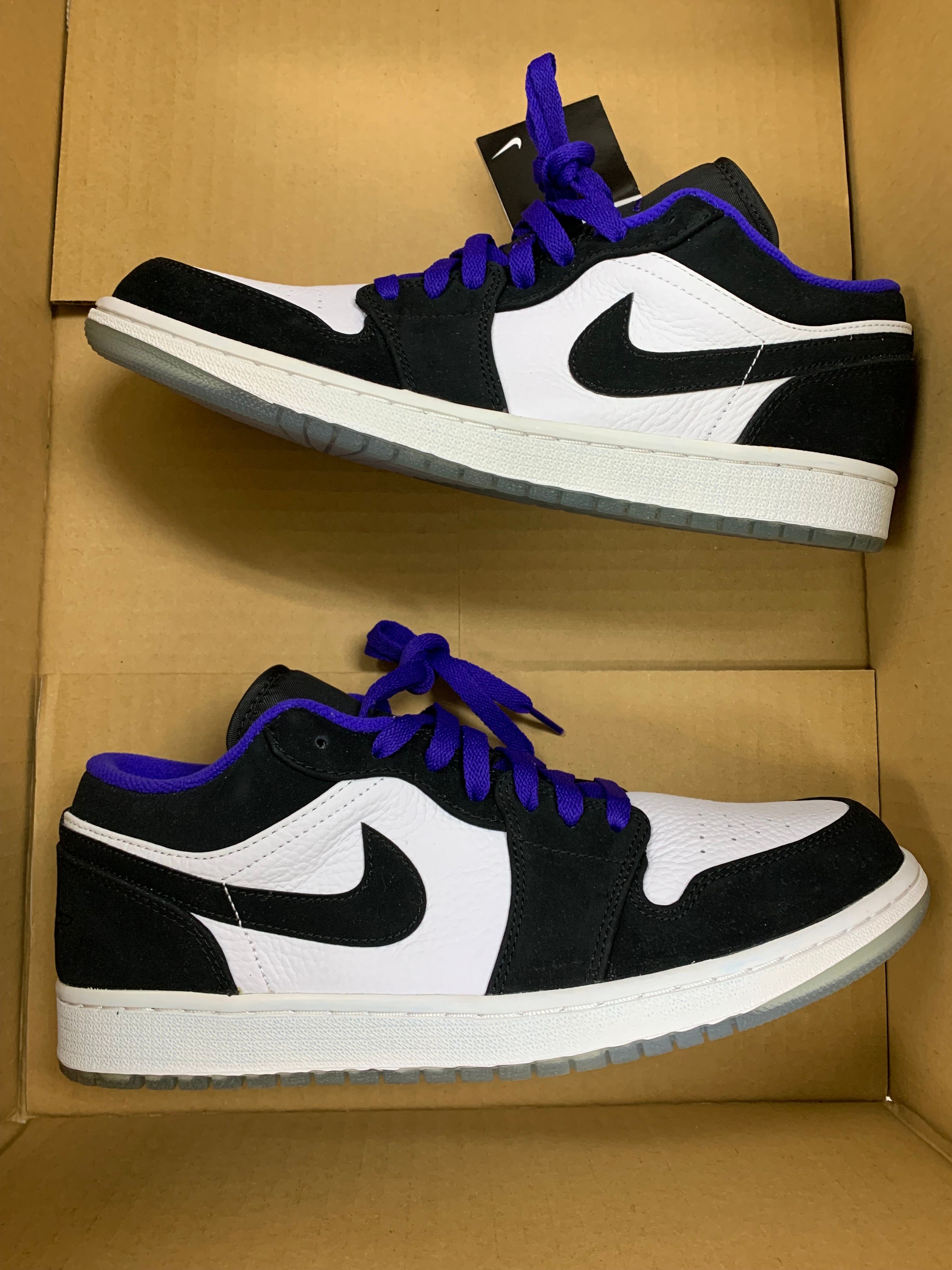 Nike Air Jordan 1 Low "White/Black/Dark Concord"