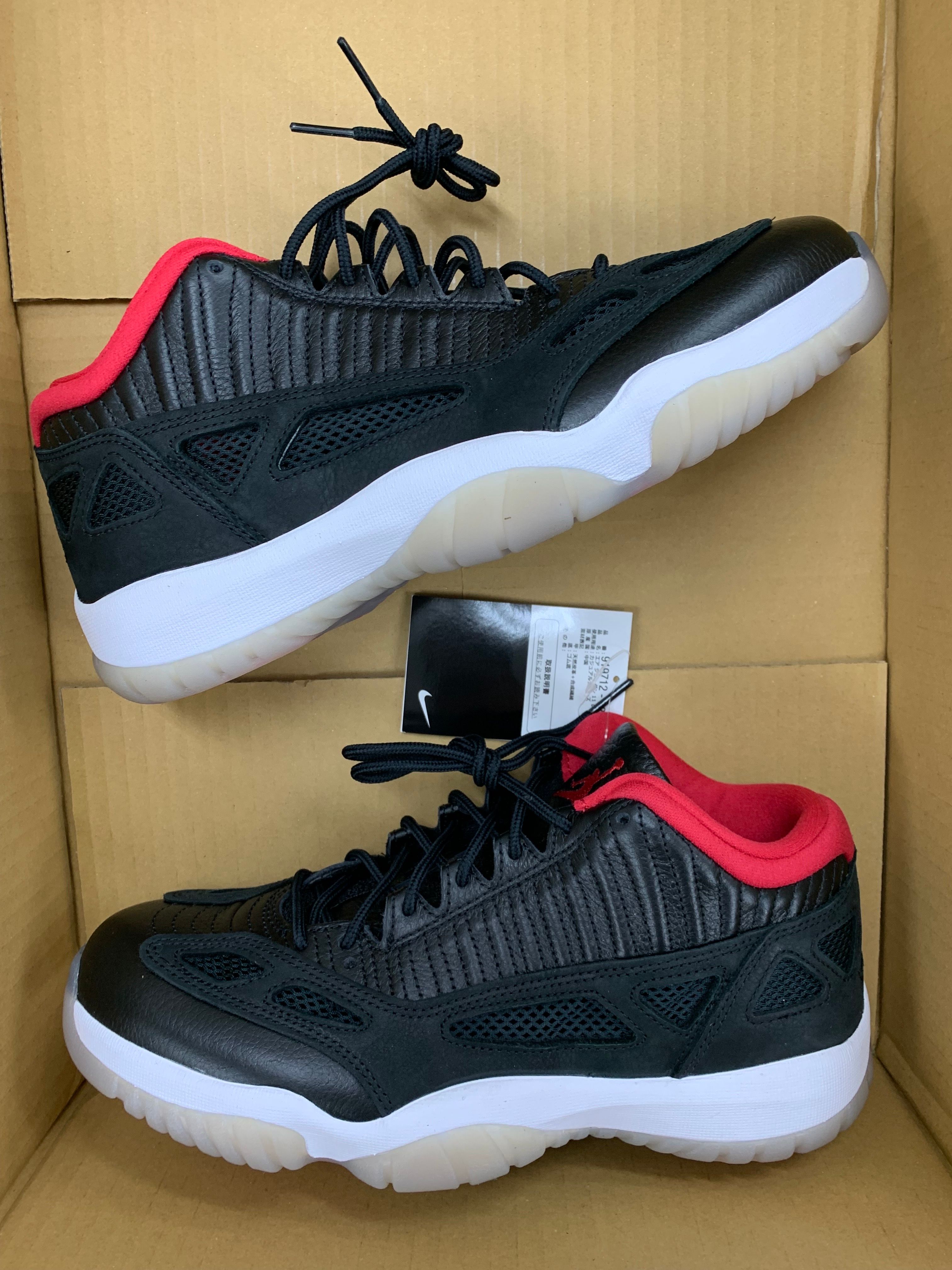 Air Jordan 11 Low IE "Bred"