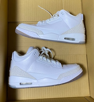 Nike Air Jordan 3 Retro "Pure White" (2018)