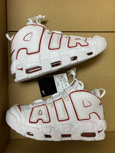 NIKE AIR MORE UPTEMPO "WHITE/VARSITY RED" (2021)