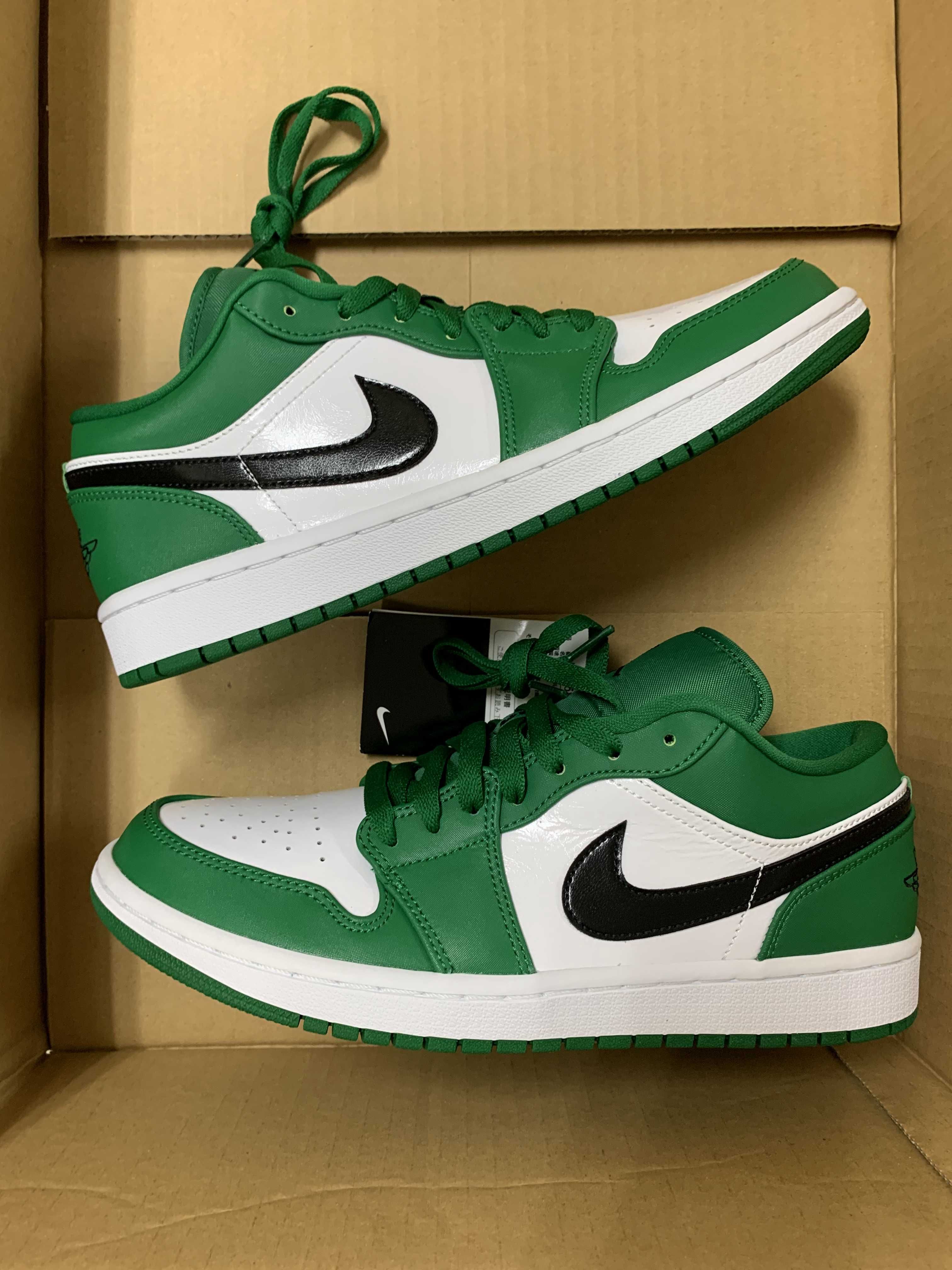 Nike Air Jordan 1 Low "Pine Green/White"