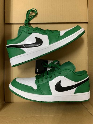 Nike Air Jordan 1 Low "Pine Green/White"