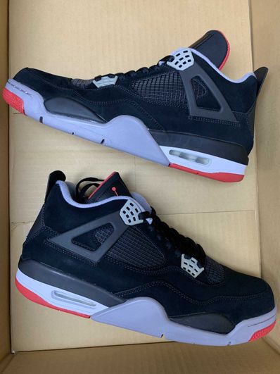 Nike Air Jordan 4 Retro "Black/Cement Grey/Fire Red" (2012)