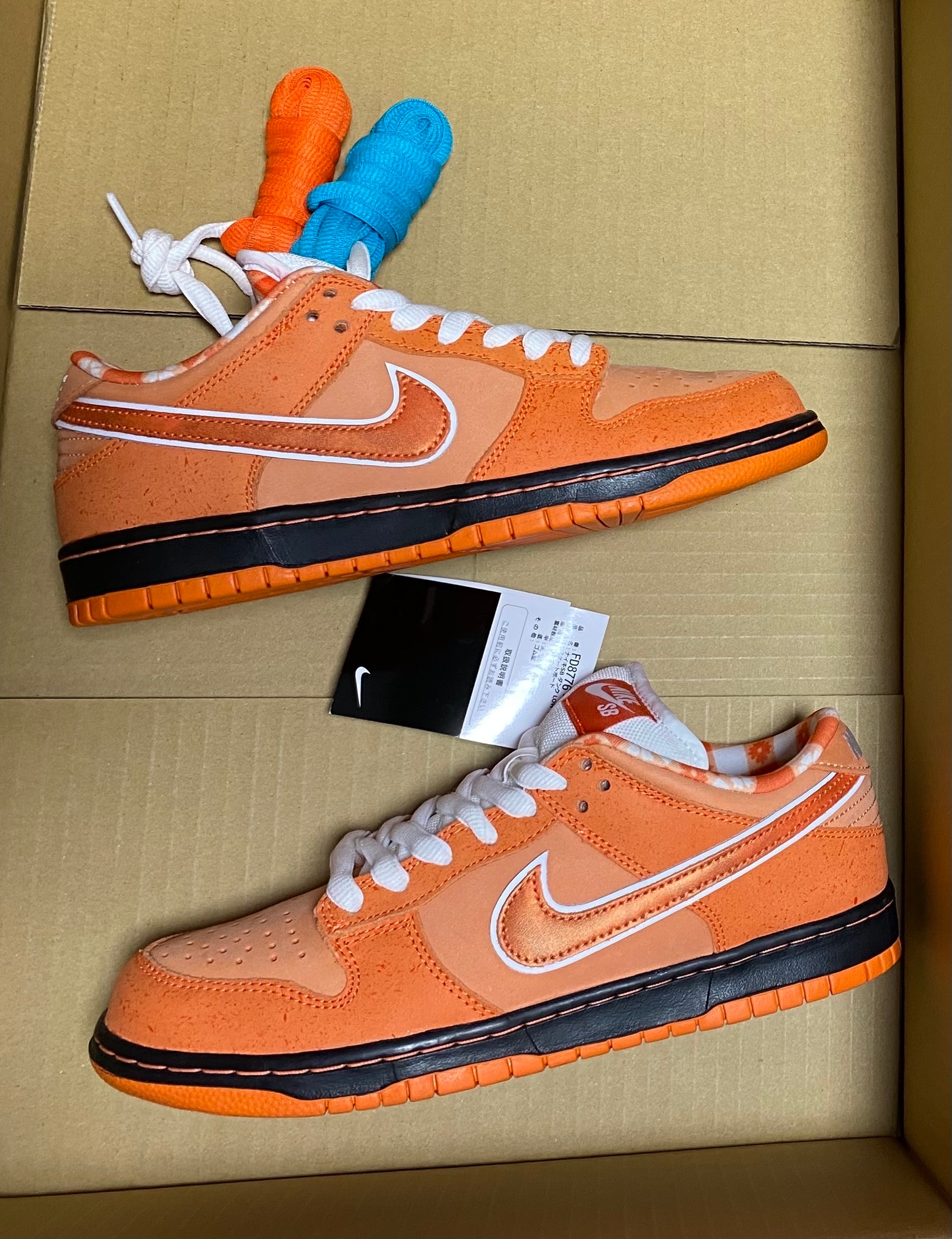Concepts × Nike SB Dunk Low SP "Orange Lobster"