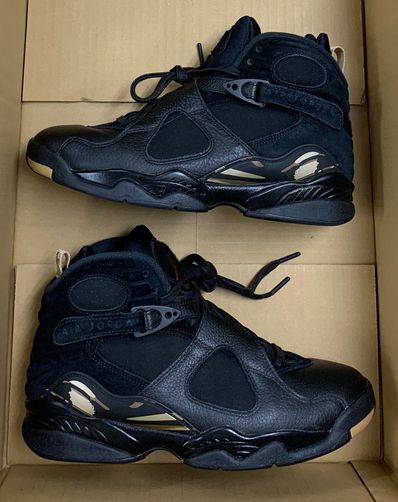 OVO × Nike Air Jordan 8 Retro Drake "Black"
