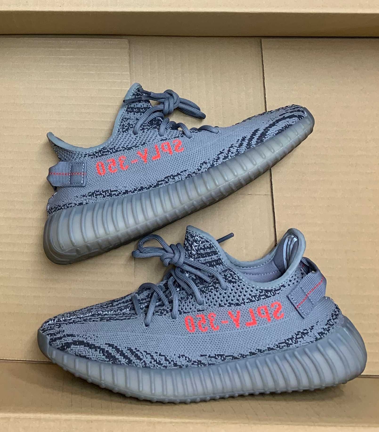 adidas Yeezy Boost 350 V2 "Grey/Bold Orange/DGH Solid Grey"