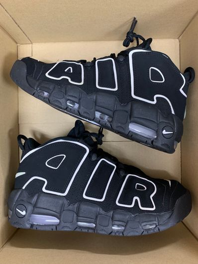 NIKE AIR MORE UPTEMPO "BLACK/WHITE"(2016)