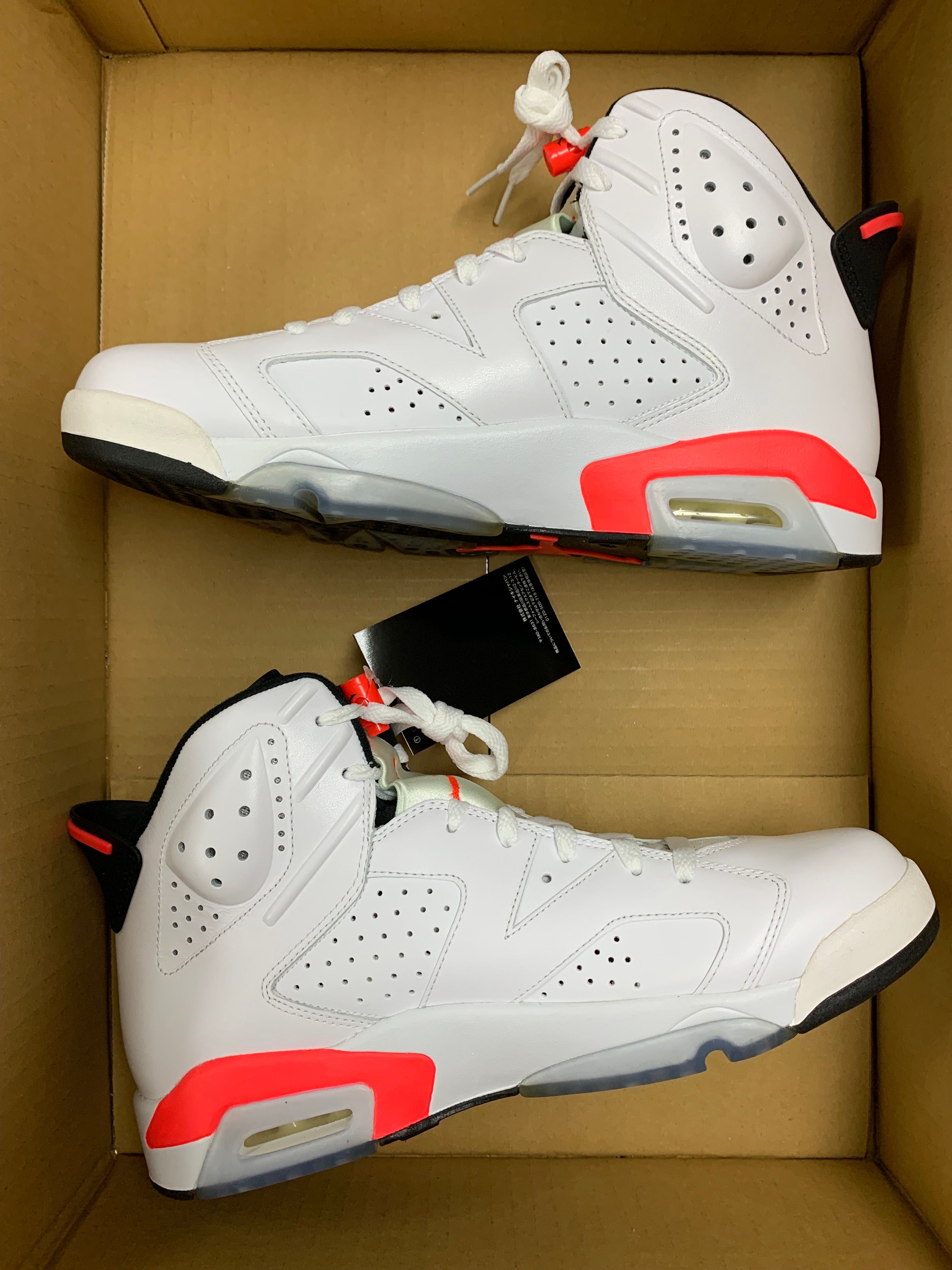 Nike Air Jordan 6 Retro "White / Infra Red" (2014)