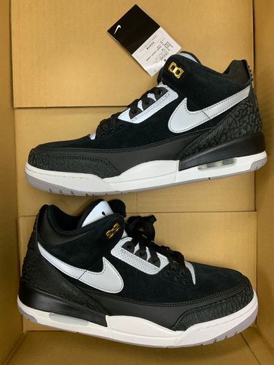 Nike Air Jordan 3 Retro Tinker "Black/Cement Grey"