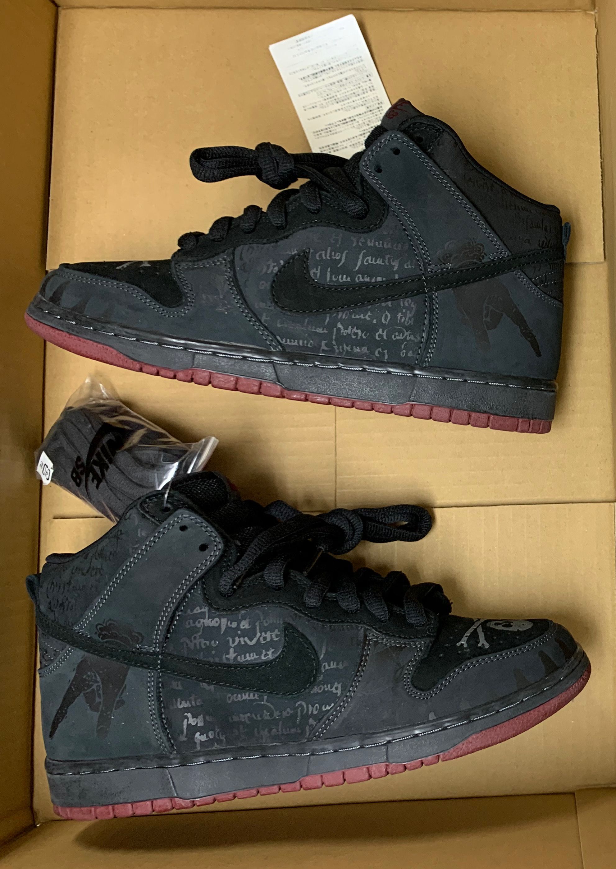Melvins × Nike SB Dunk High "Black"