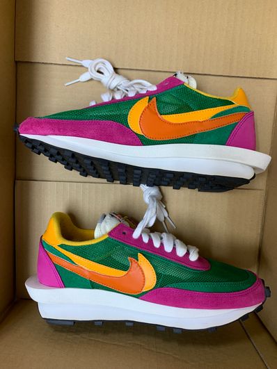 sacai × NIKE LDV WAFFLE "PINE GREEN"