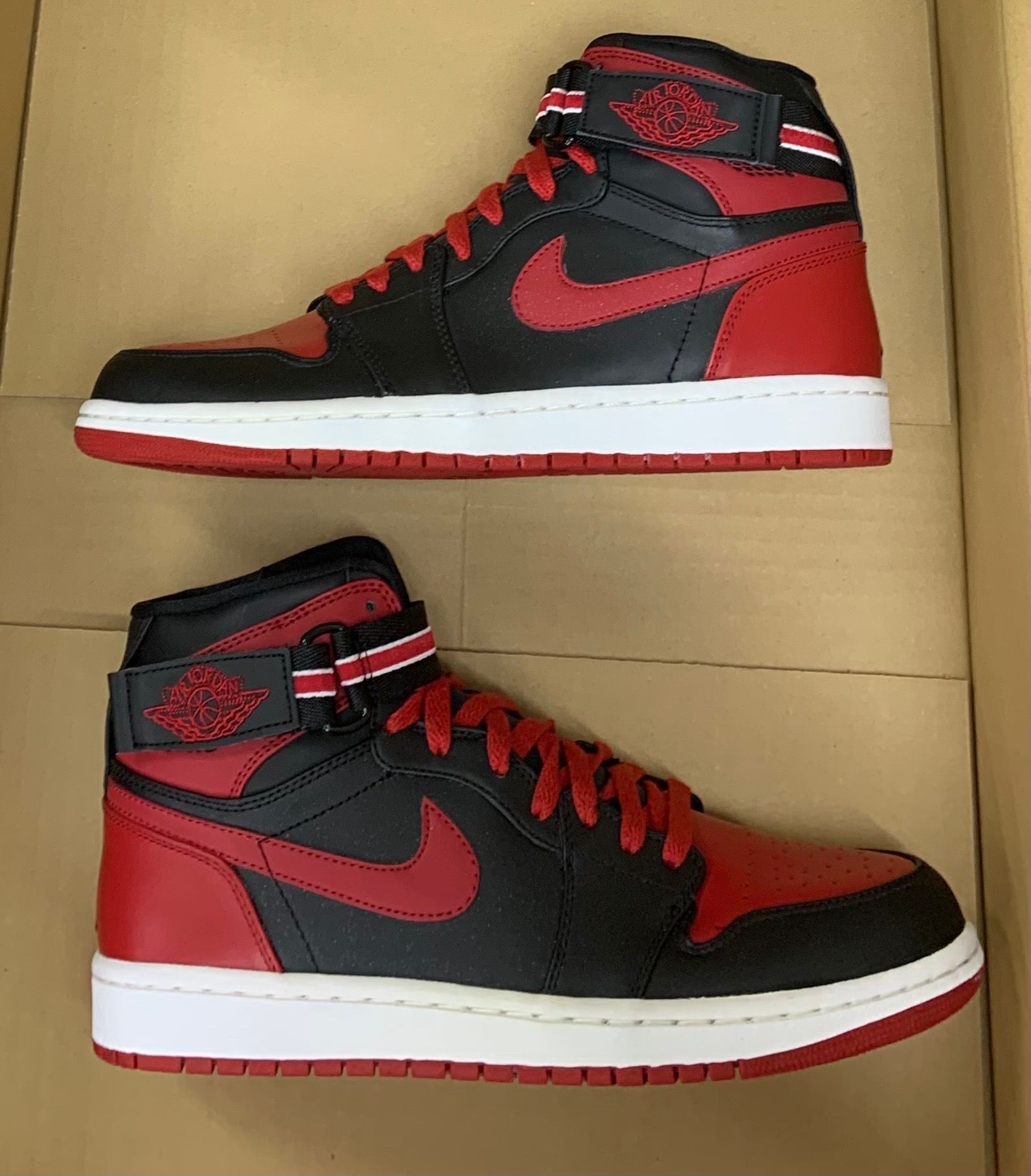 Nike Air Jordan 1 Retro High Strap Bred