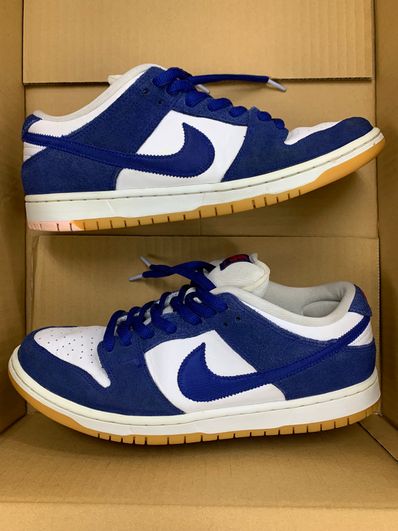 Nike SB Dunk Low "Los Angeles Dodgers/Deep Royal Blue"
