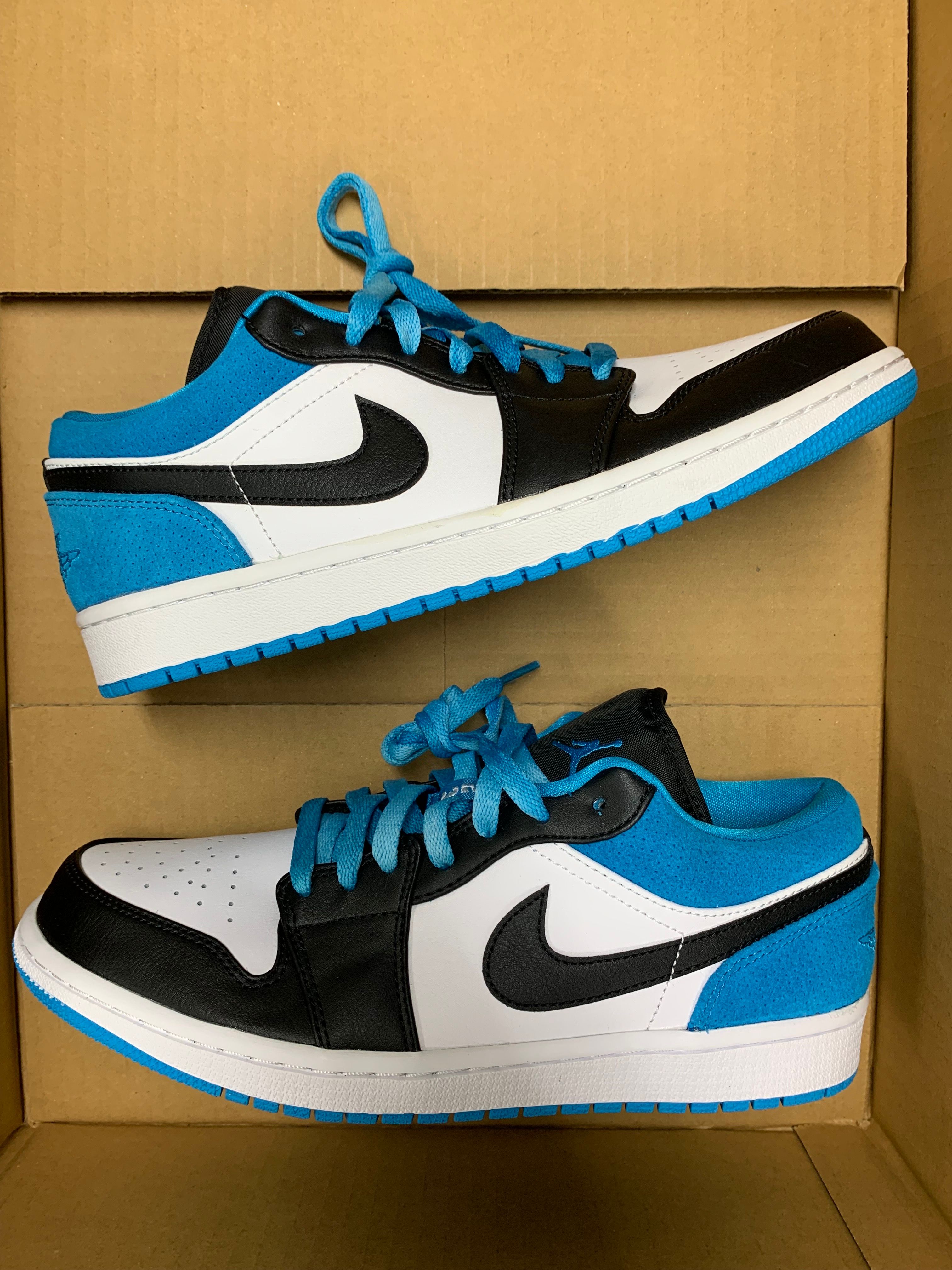 Nike Air Jordan 1 Low SE "Black/Laser Blue/White"