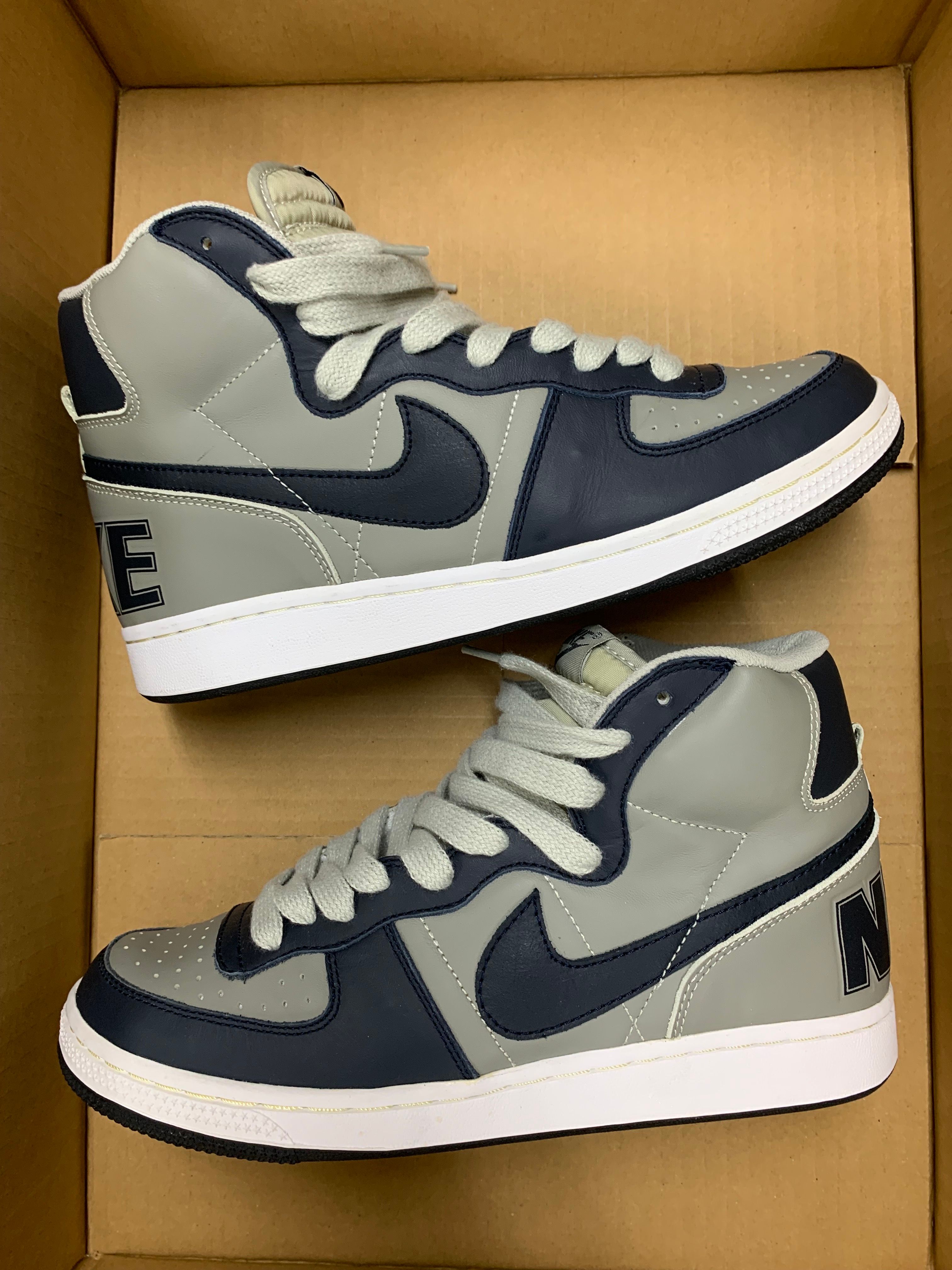 Nike Terminator High Georgetown "College Grey/Obdisian"