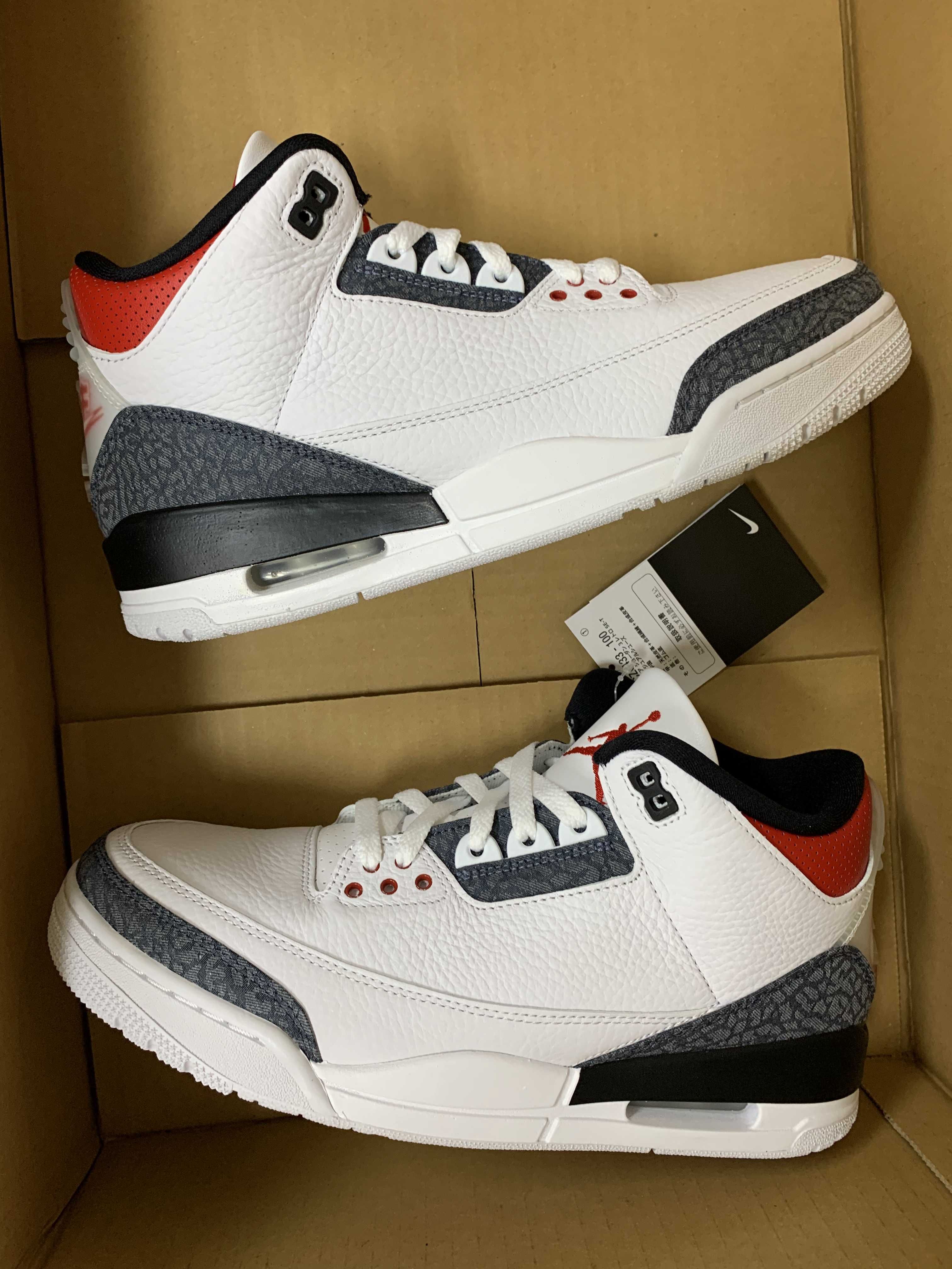 Nike Air Jordan 3 Retro SE-T CO JP "Fire Red Denim"
