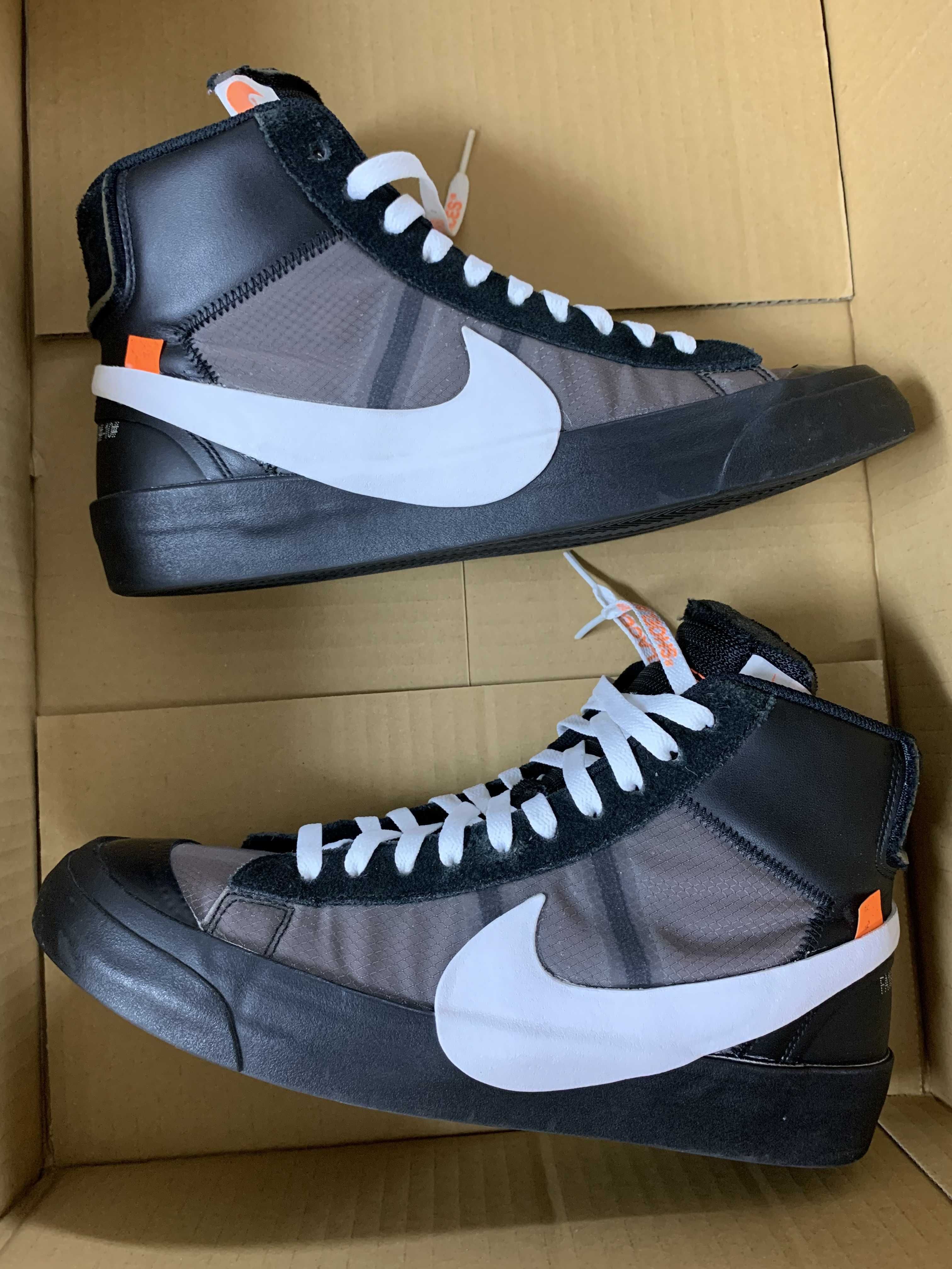 Off-White × Nike Blazer Studio Mid "Grim Reaper"