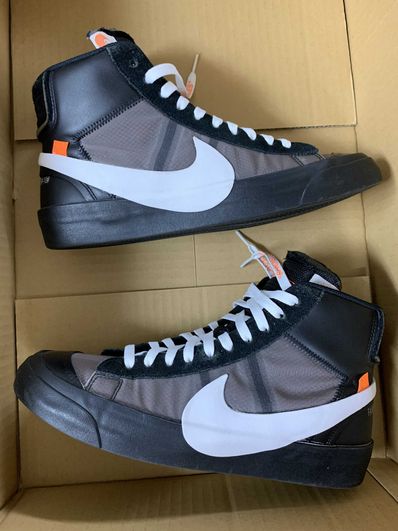 Off-White × Nike Blazer Studio Mid "Grim Reaper"