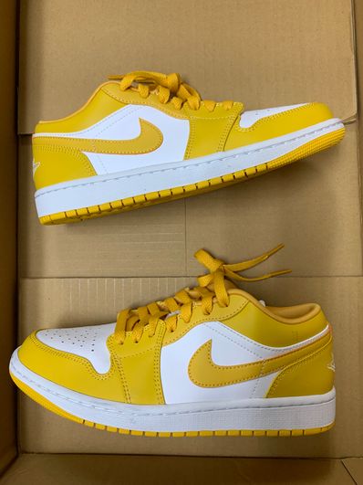 Nike Air Jordan 1 Low "White/Pollen"
