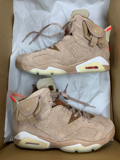 Travis Scott × Nike Air Jordan 6 "British Khaki"