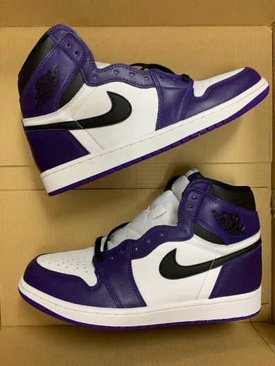 Nike Air Jordan 1 Retro High OG "Court Purple White/Black" (2020)