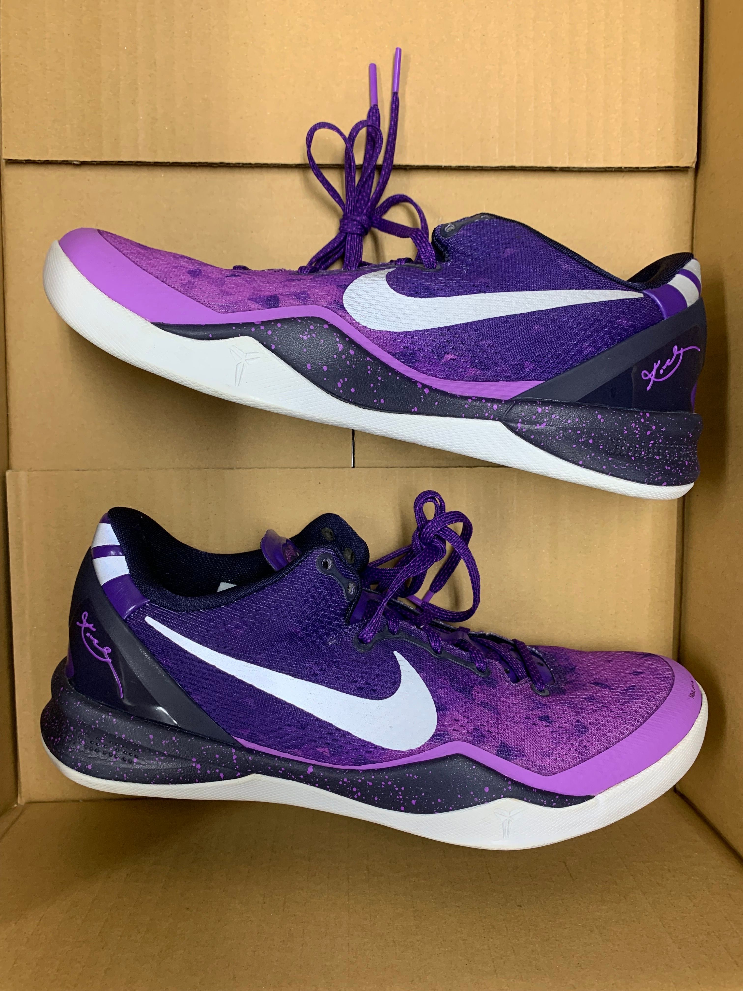 Nike Kobe 8 Playoffs "Purple Platinum"