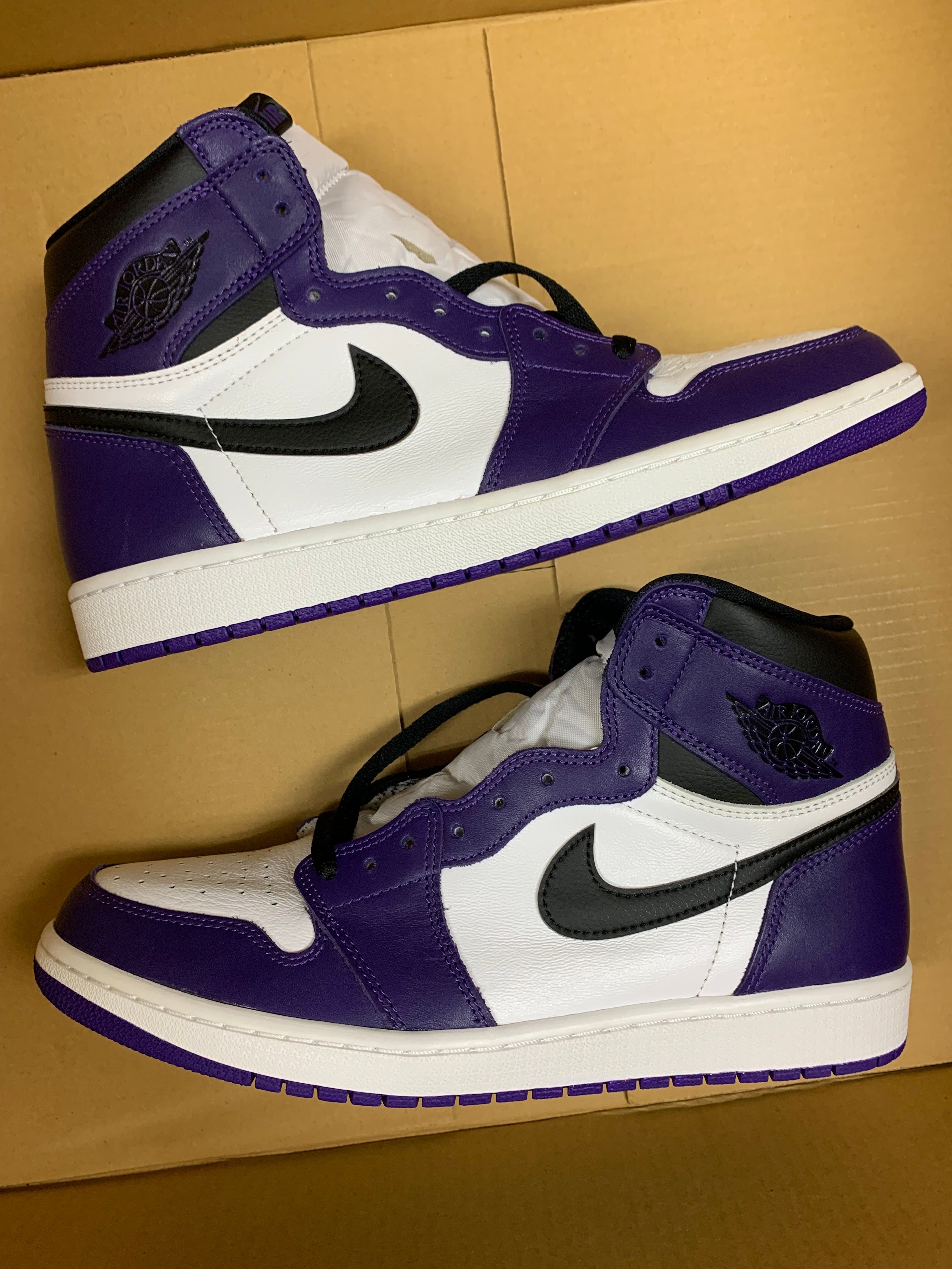 Nike Air Jordan 1 Retro High OG "Court Purple White/Black" (2020)