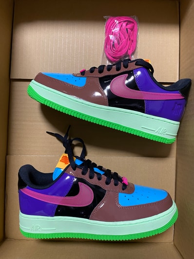 UNDEFEATED × Nike Air Force 1 Low SP "Multi Color/Pink"