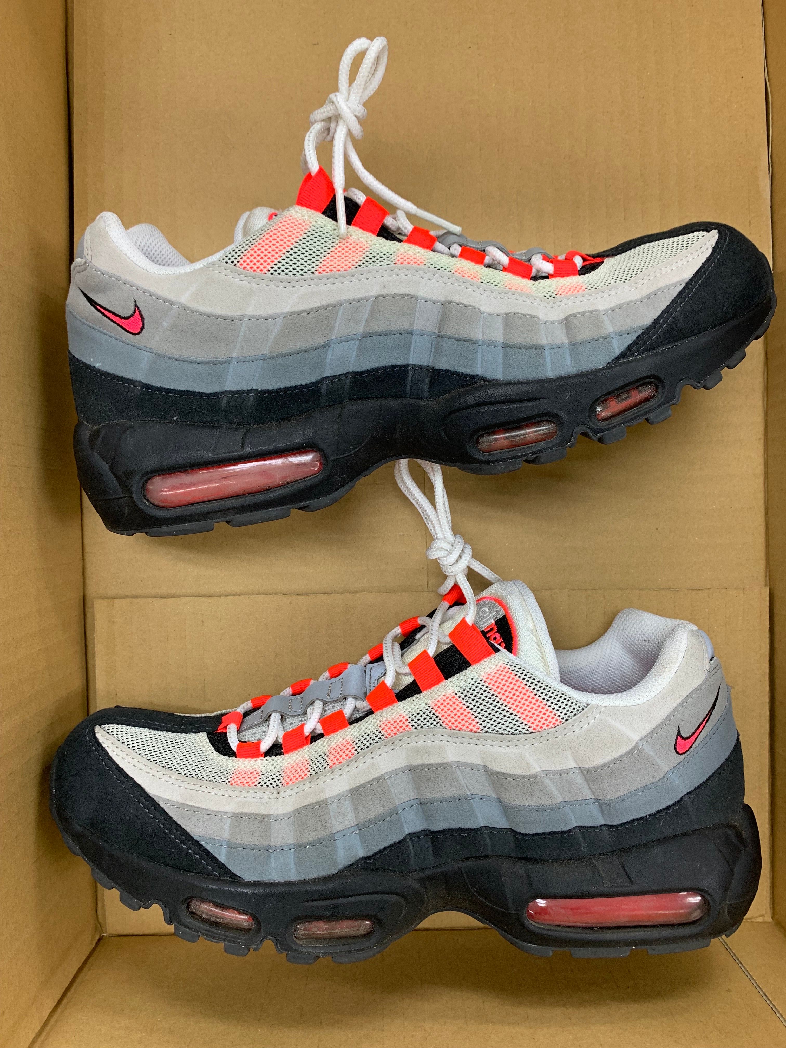 Nike Air Max 95 "White/Solar Red"