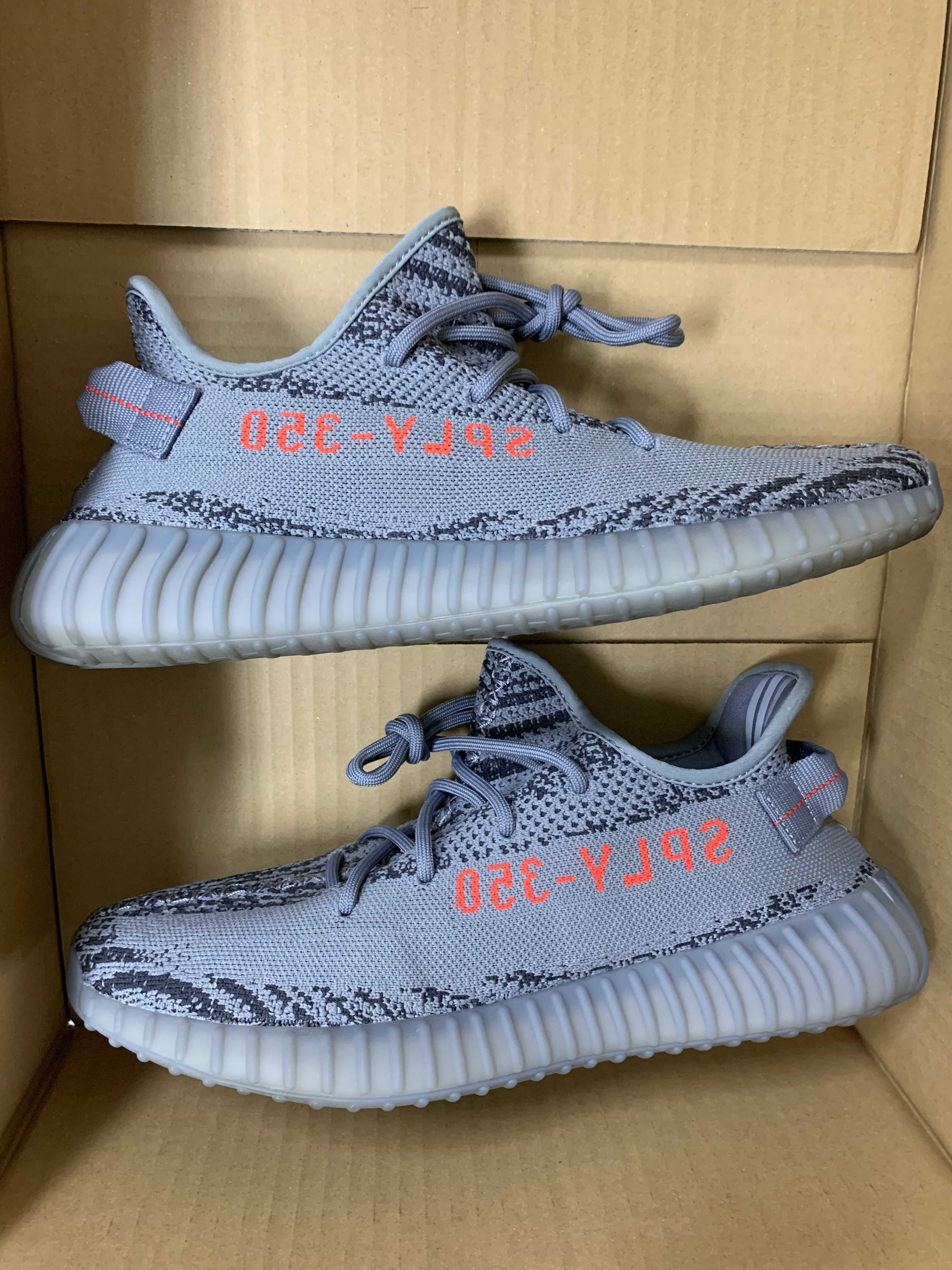 adidas Yeezy Boost 350 V2 "Grey/Bold Orange/DGH Solid Grey"