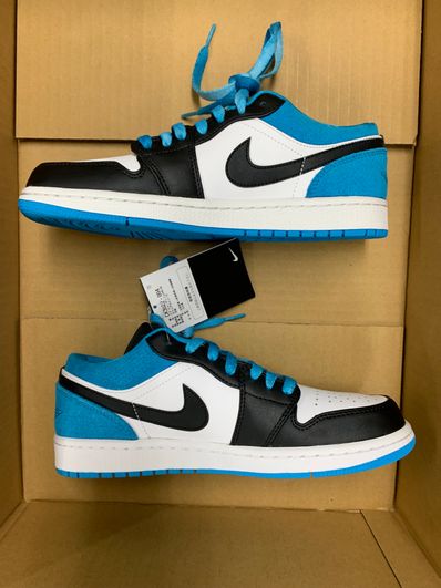 Nike Air Jordan 1 Low SE "Black/Laser Blue/White"