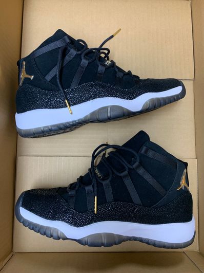 Retro 11 2025 black glitter