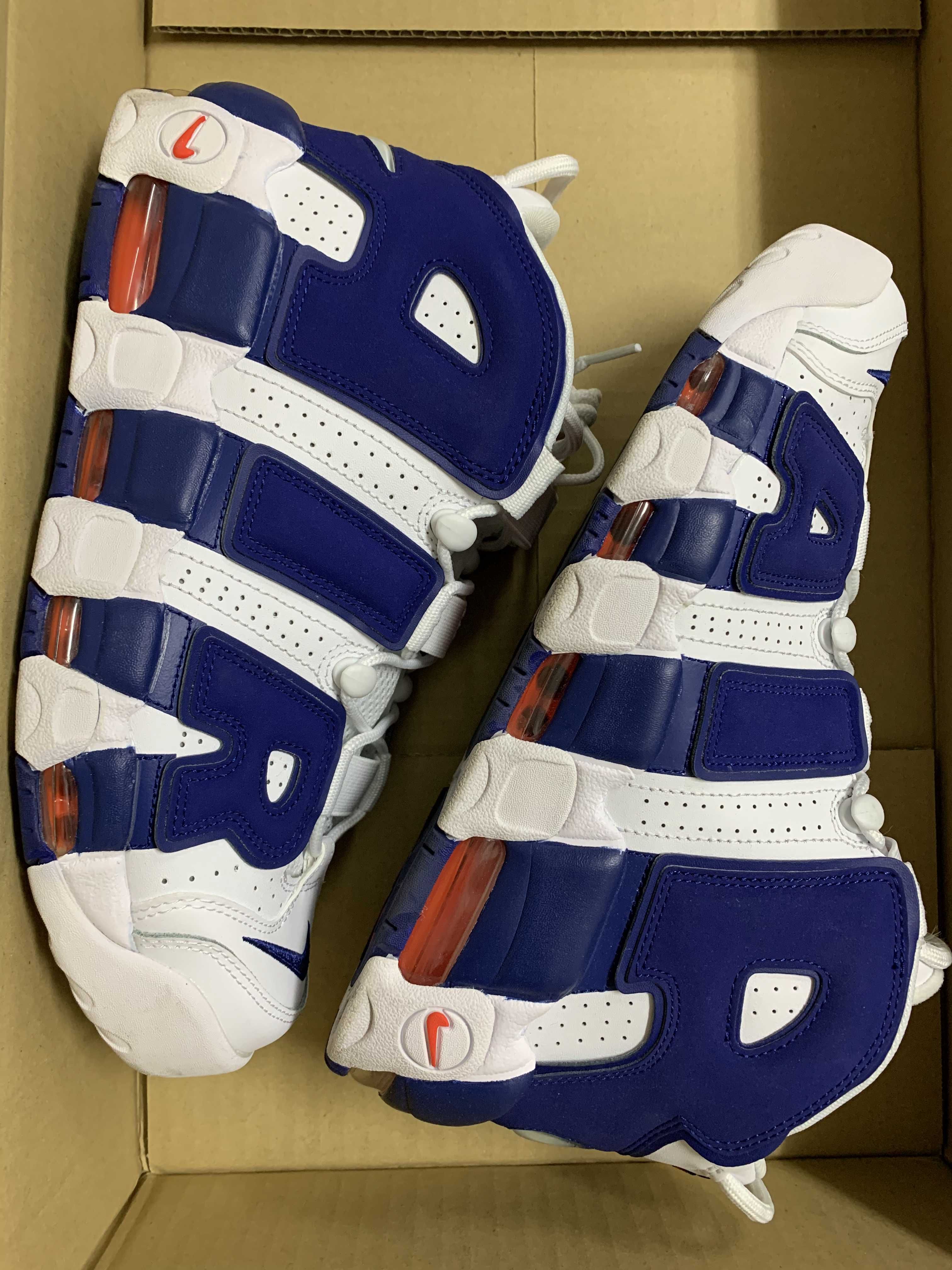 NIKE AIR MORE UPTEMPO 96 "WHITE/DEEP ROYAL BLUE"