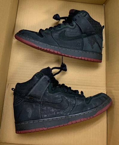 Melvins × Nike SB Dunk High "Black"
