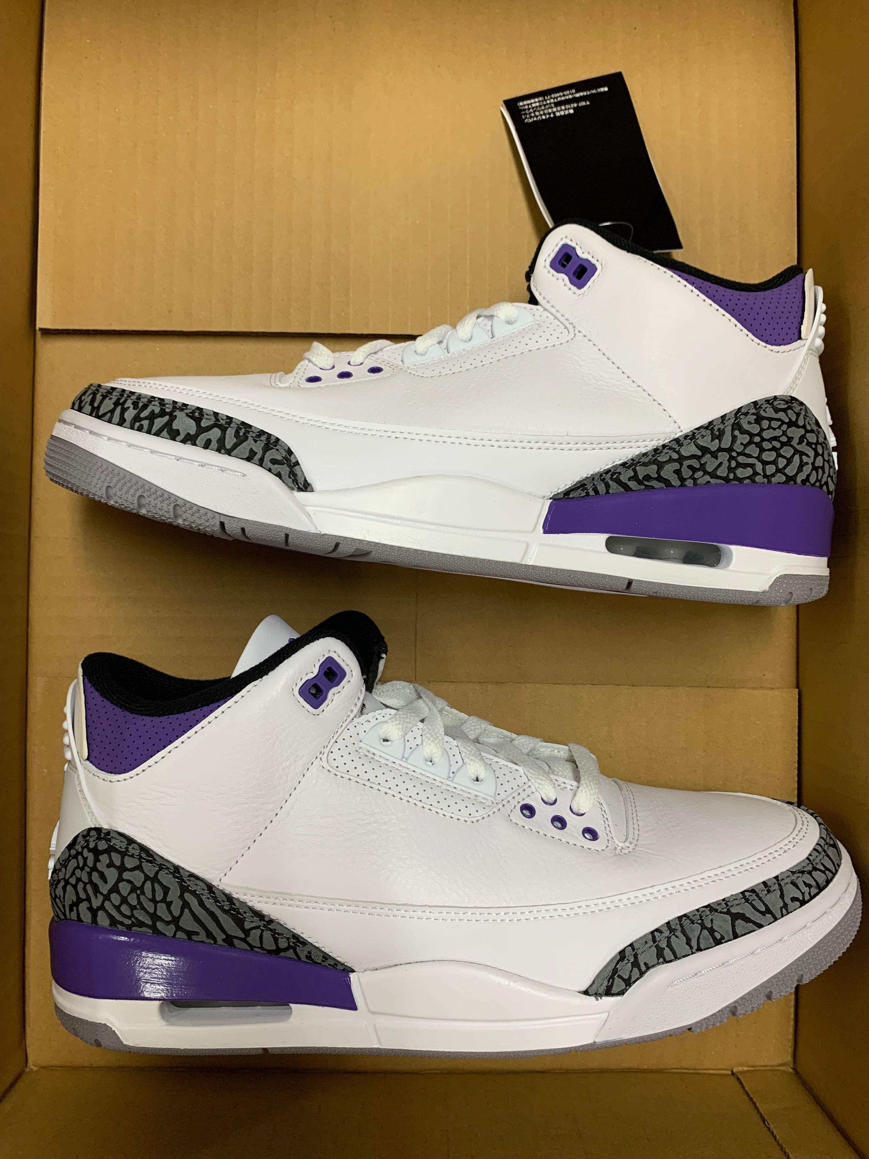 Nike Air Jordan 3 Retro "Dark Iris"
