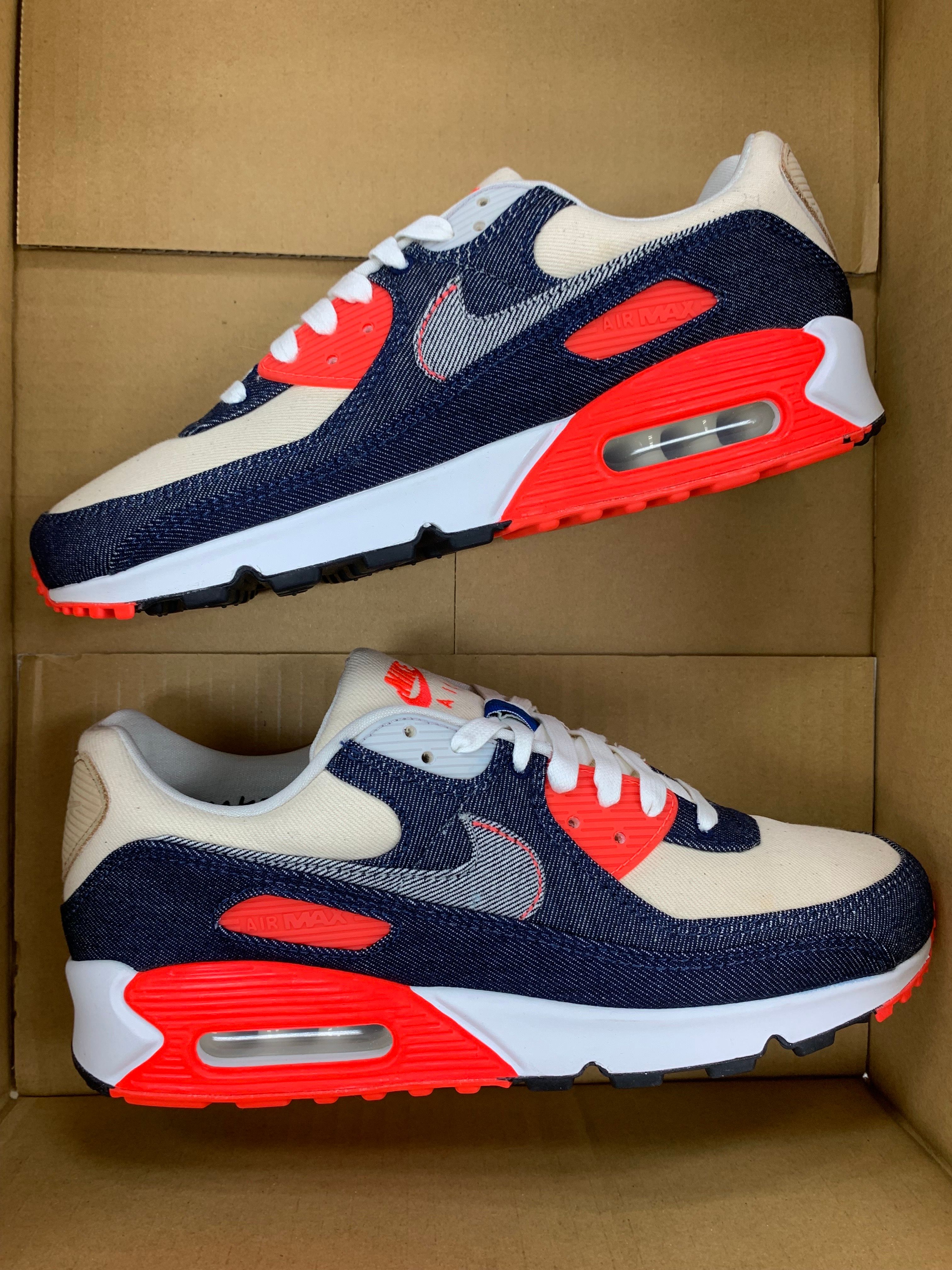 DENHAM × NIKE AIR MAX 90 "INFRARED"