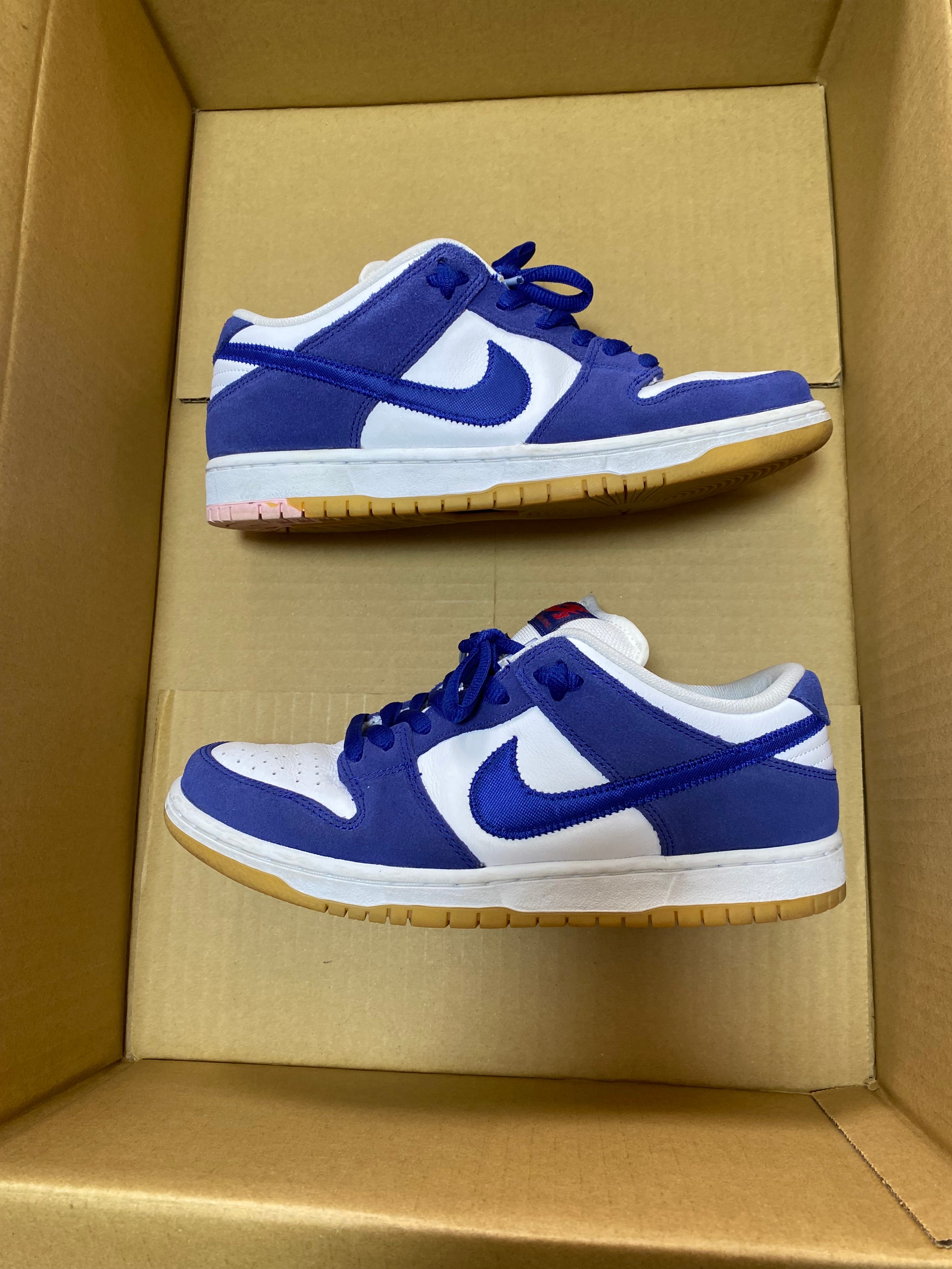 Nike SB Dunk Low "Los Angeles Dodgers/Deep Royal Blue"