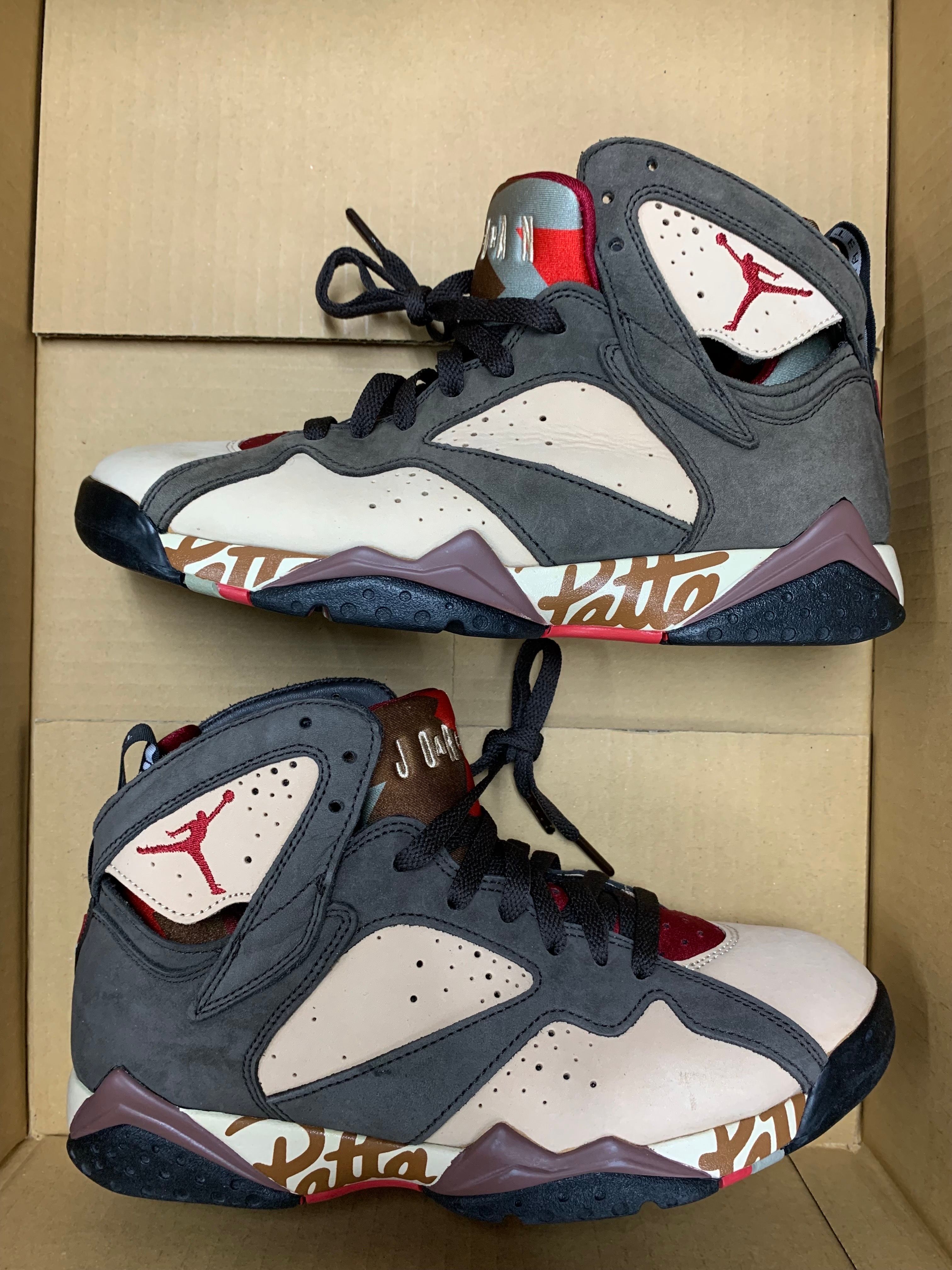 Patta × Nike Air Jordan 7 OG "Brown"