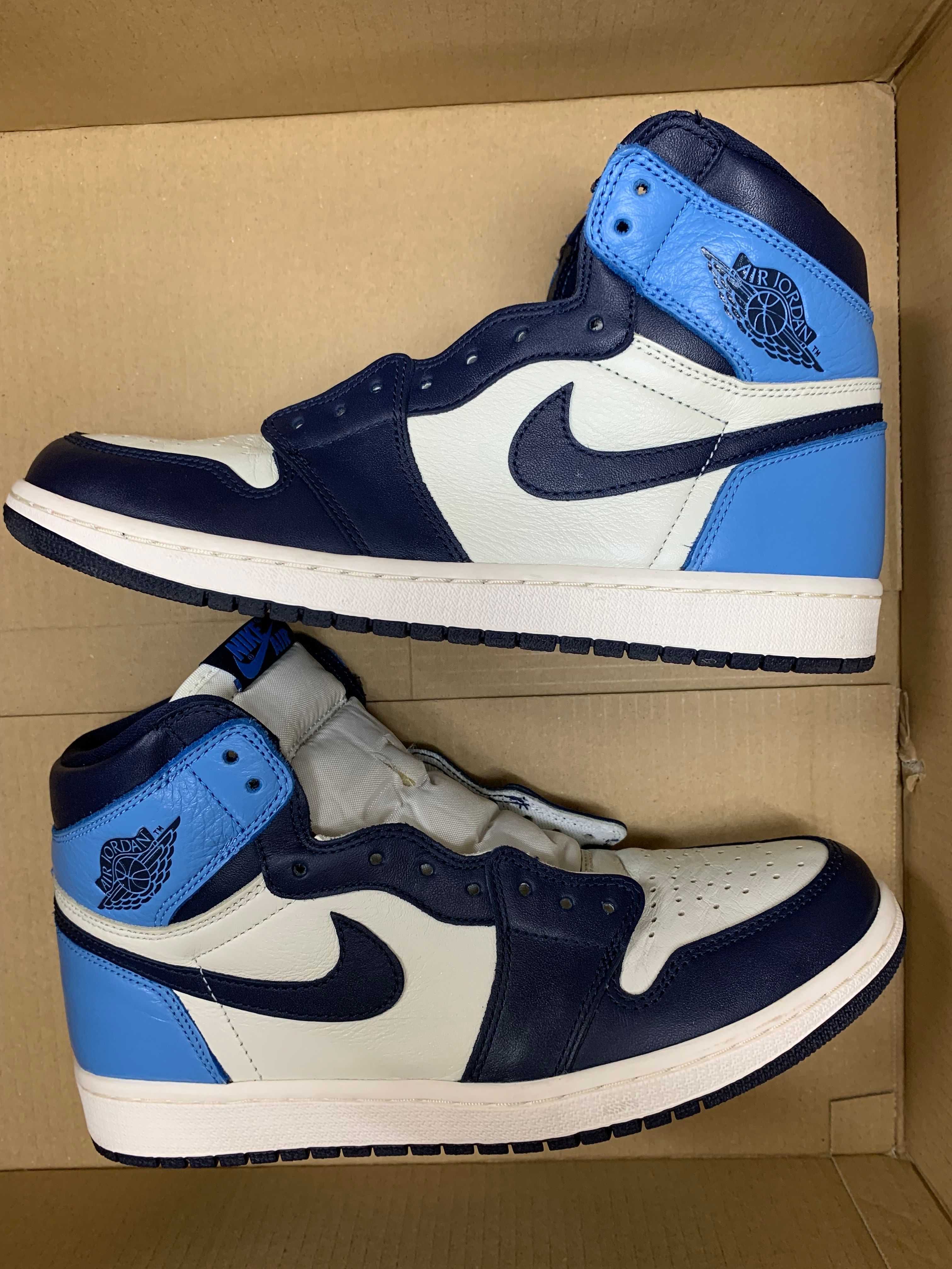 Nike Air Jordan 1 Retro High OG "Obsidian/University Blue"