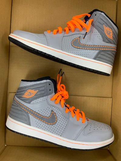 Nike Air Jordan 1 Retro High '93 "Wolf Grey/Orange"