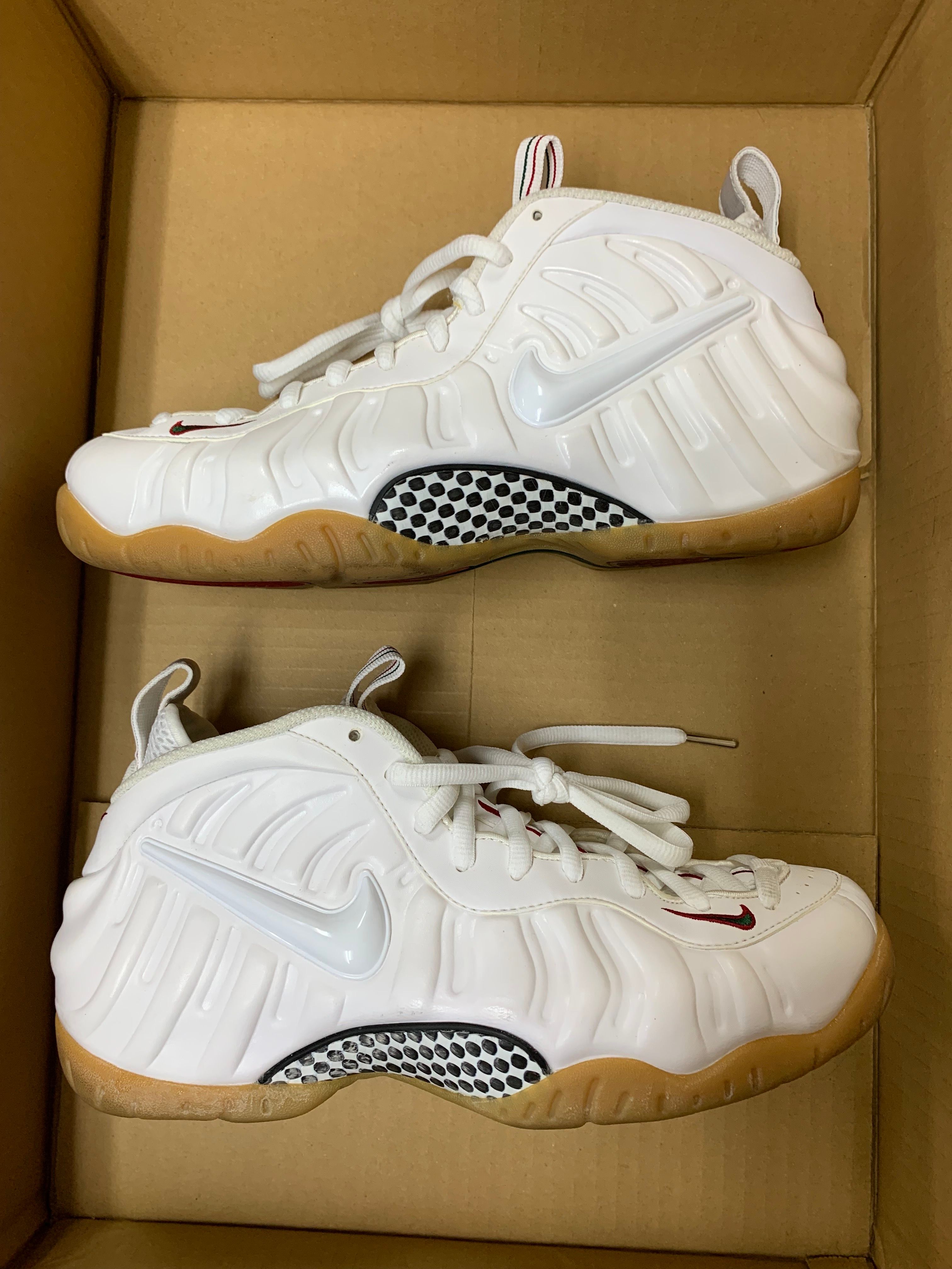 Nike Air Foamposite Pro "White Gucci"
