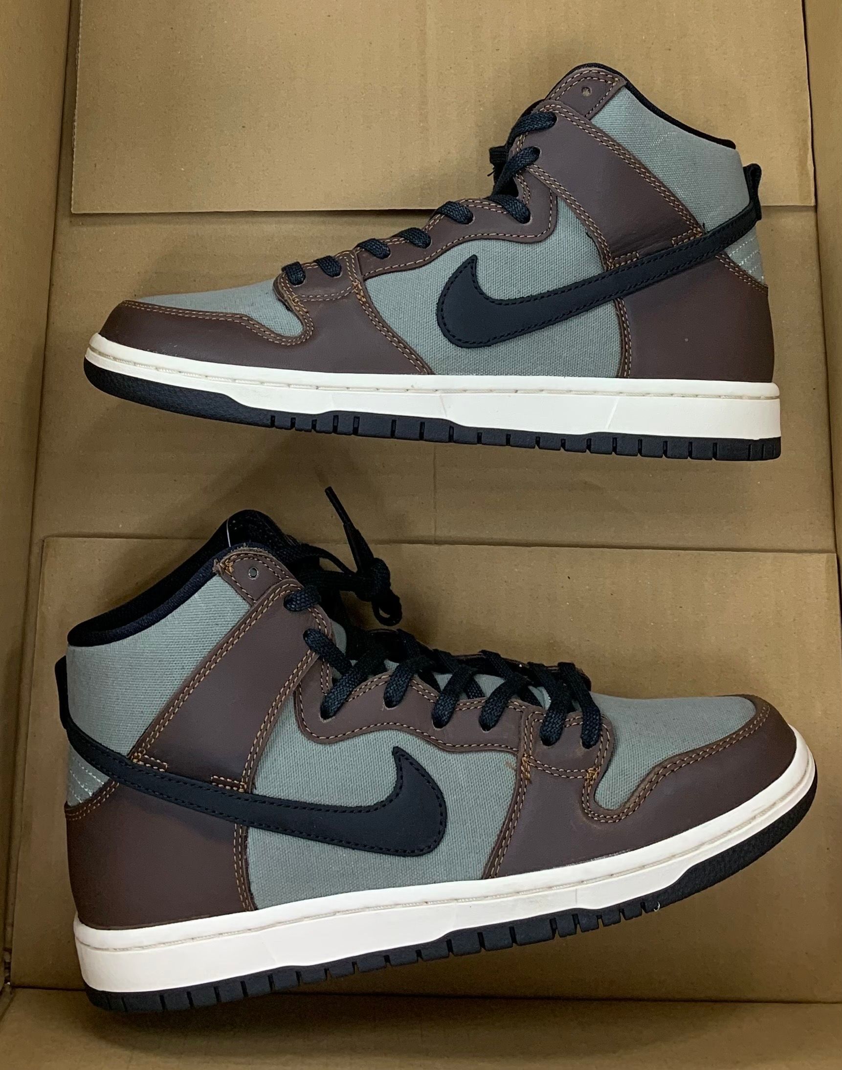 Nike SB Dunk High Pro "Baroque Brown/Black-Brun"