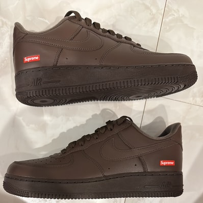 Supreme × Nike Air Force 1 Low "Baroque Brown"