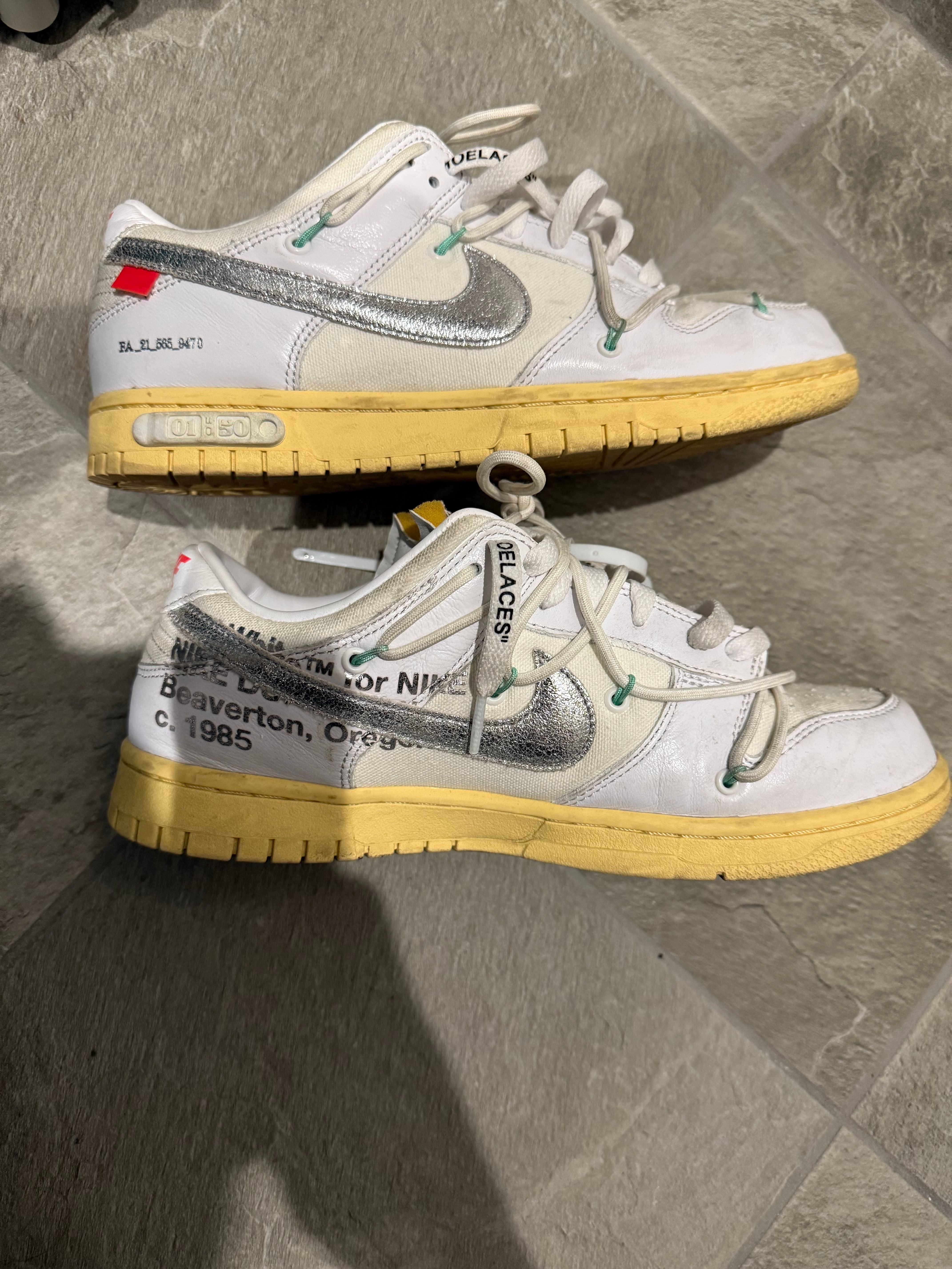 Off-White × Nike Dunk Low 1 of 50 "Lot.1"