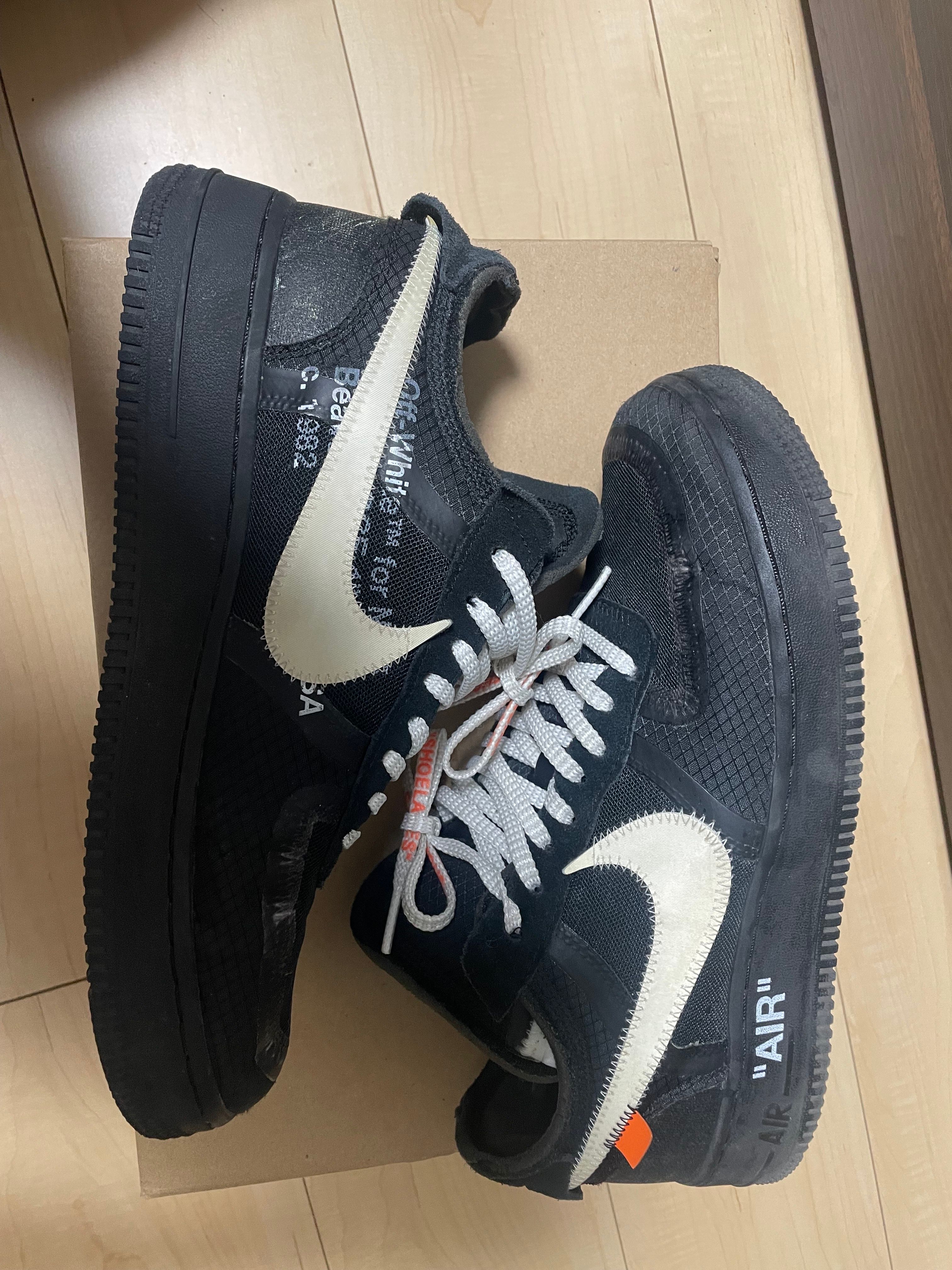 Off-White × Nike Air Force 1 Low "Black"