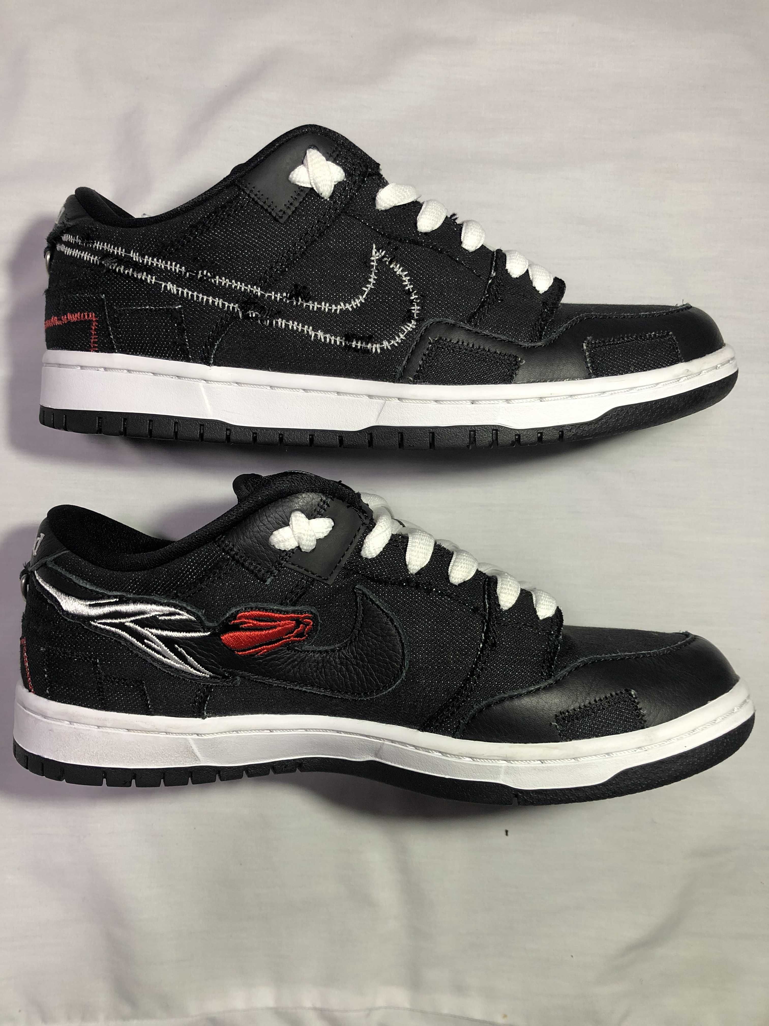 Wasted Youth × Nike SB Dunk Low "Black Denim" / VERDY